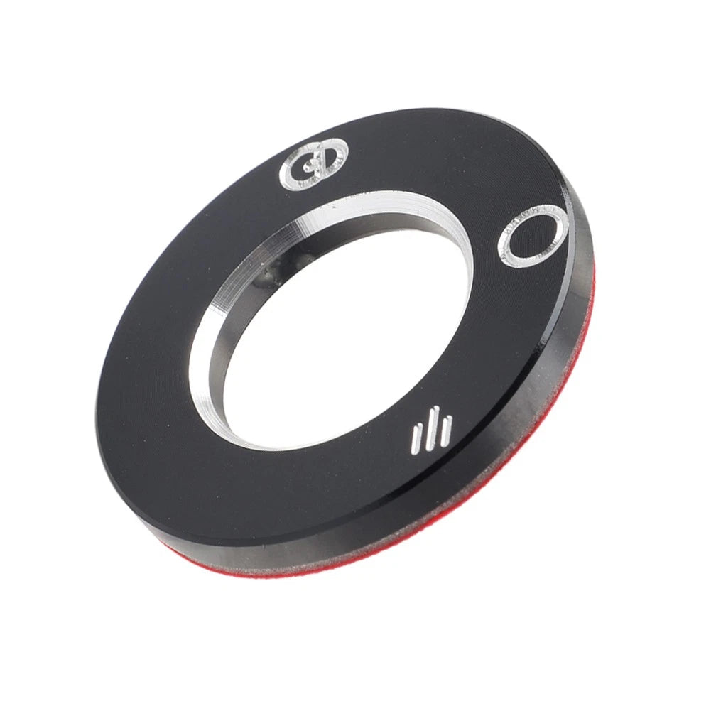 Black Ignition Switch Lock Trim Ring Cover for Vespa LX LXV S ET4 GTS GTV (2006-2023)