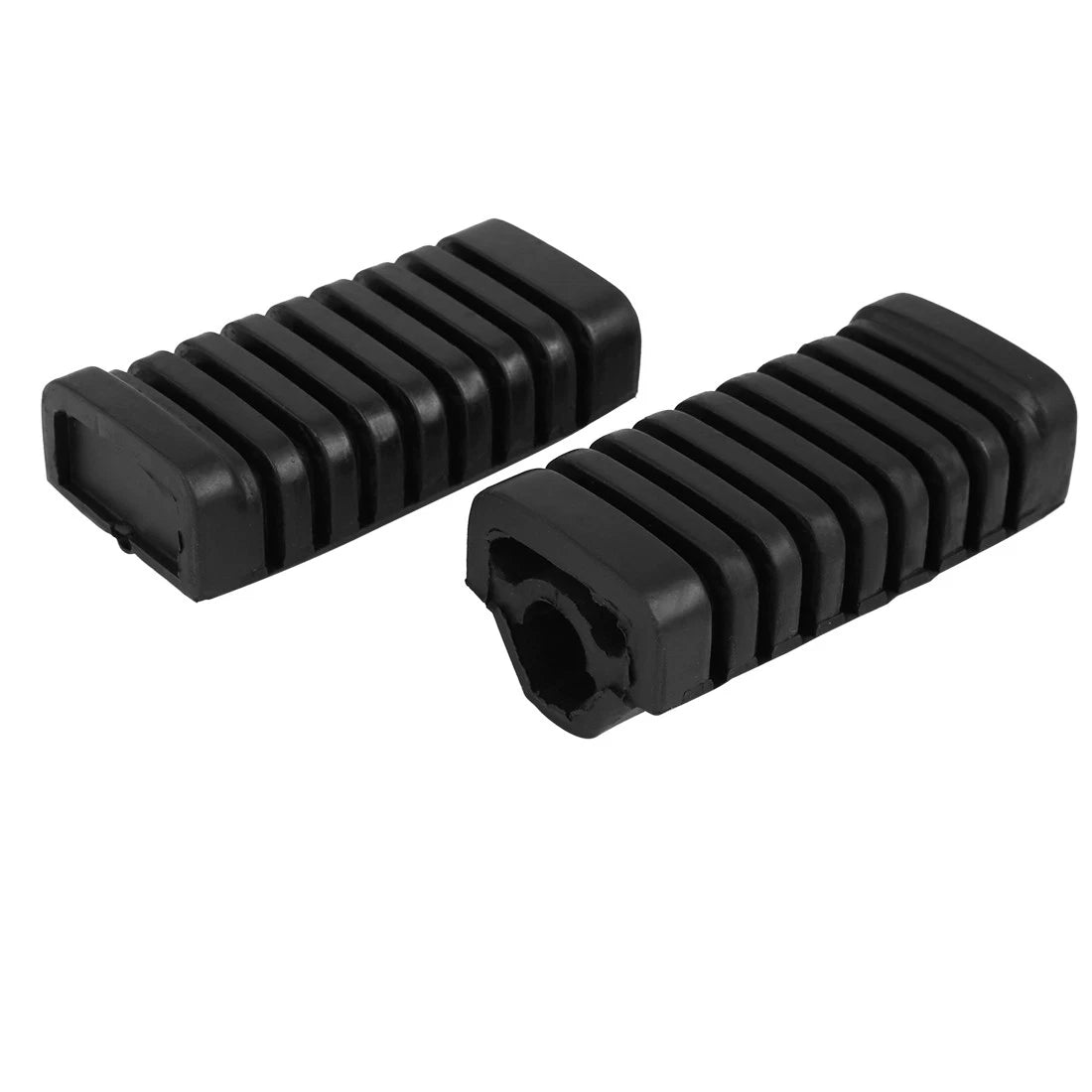 1 Pair Foot Pegs Plate Foot Pedal Cover Footrest Pad for Honda WY 125