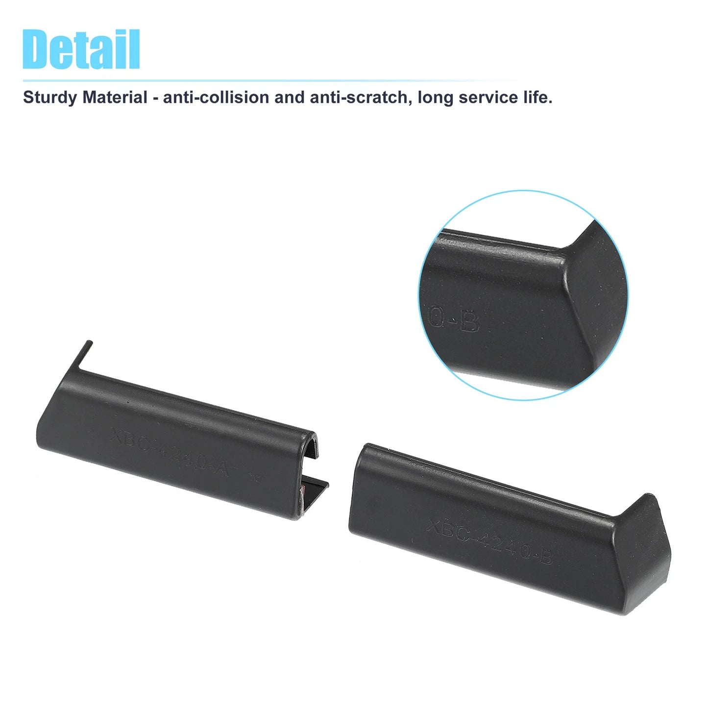 Rain Gutter Hardtop ABS Rain Deflector for Jeep