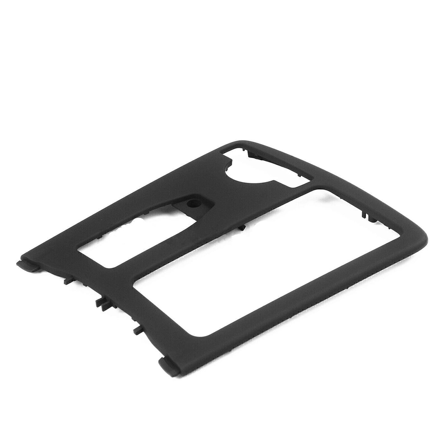 1x Black Center Cup Holder Cover for Mercedes Benz W204 C/E Class (2007-2014)