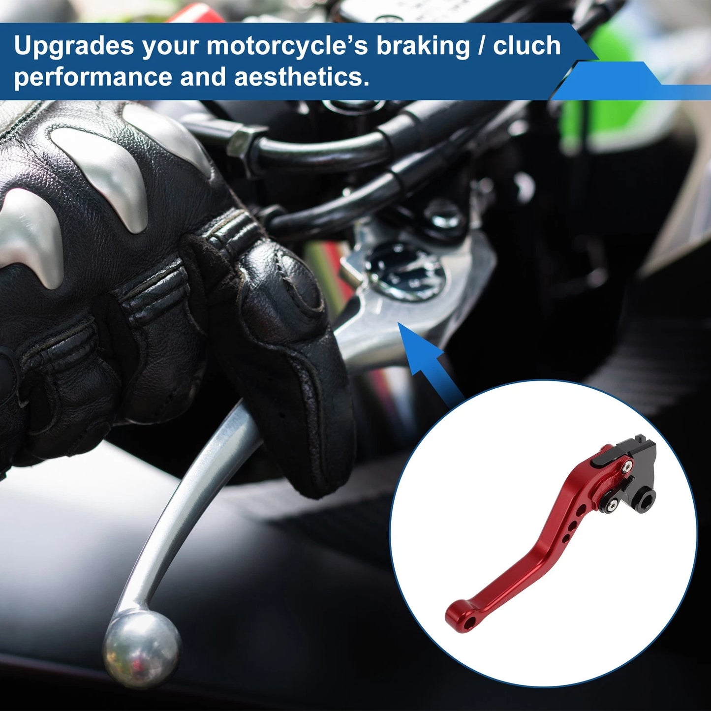 Short Brake Clutch Levers for Kawasaki Z1000SX/NINJA 1000/Tourer (2011–2016)