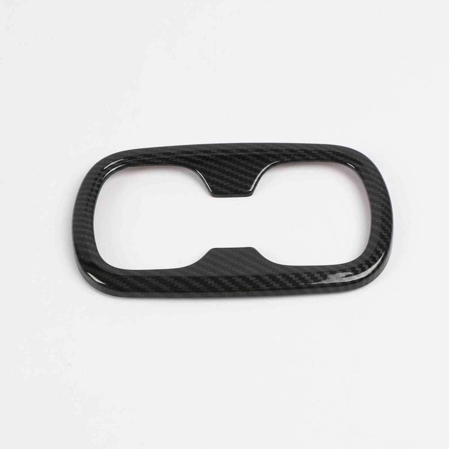 Rear Water Cup Holder Lid Carbon Fiber Cover Trim for Toyota Corolla (2020-2024)