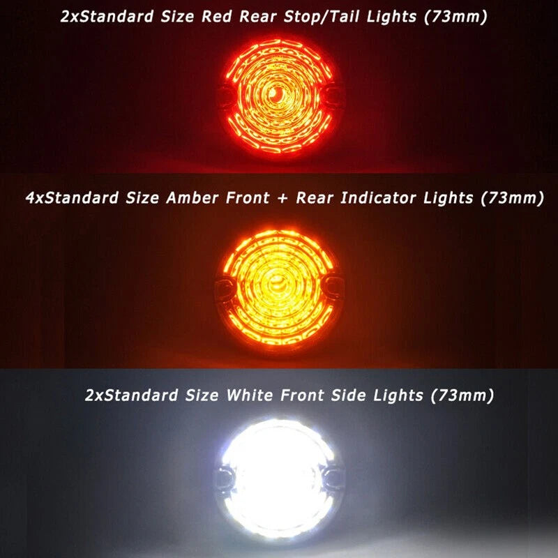 8pcs LED Light Upgrade Kit for Land Rover Defender 90/110 (1983-2016)