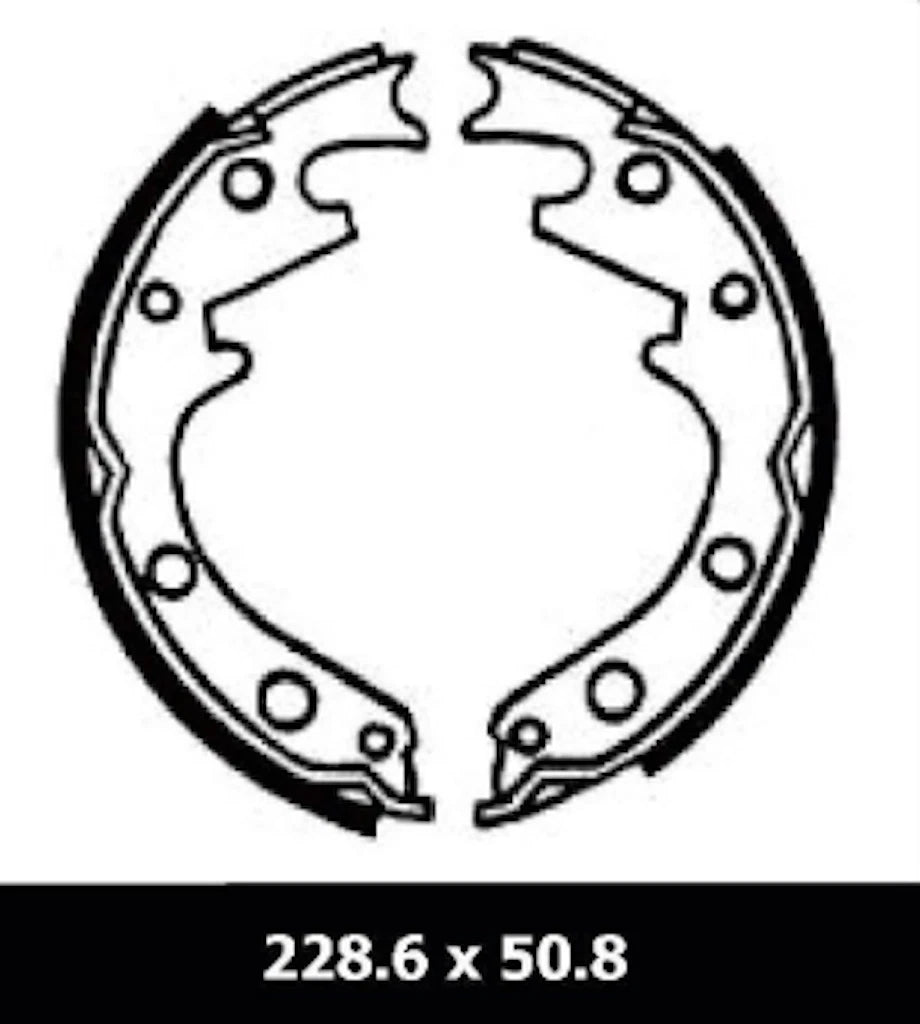 Rear brake shoe drum overhaul for Chrysler Valiant