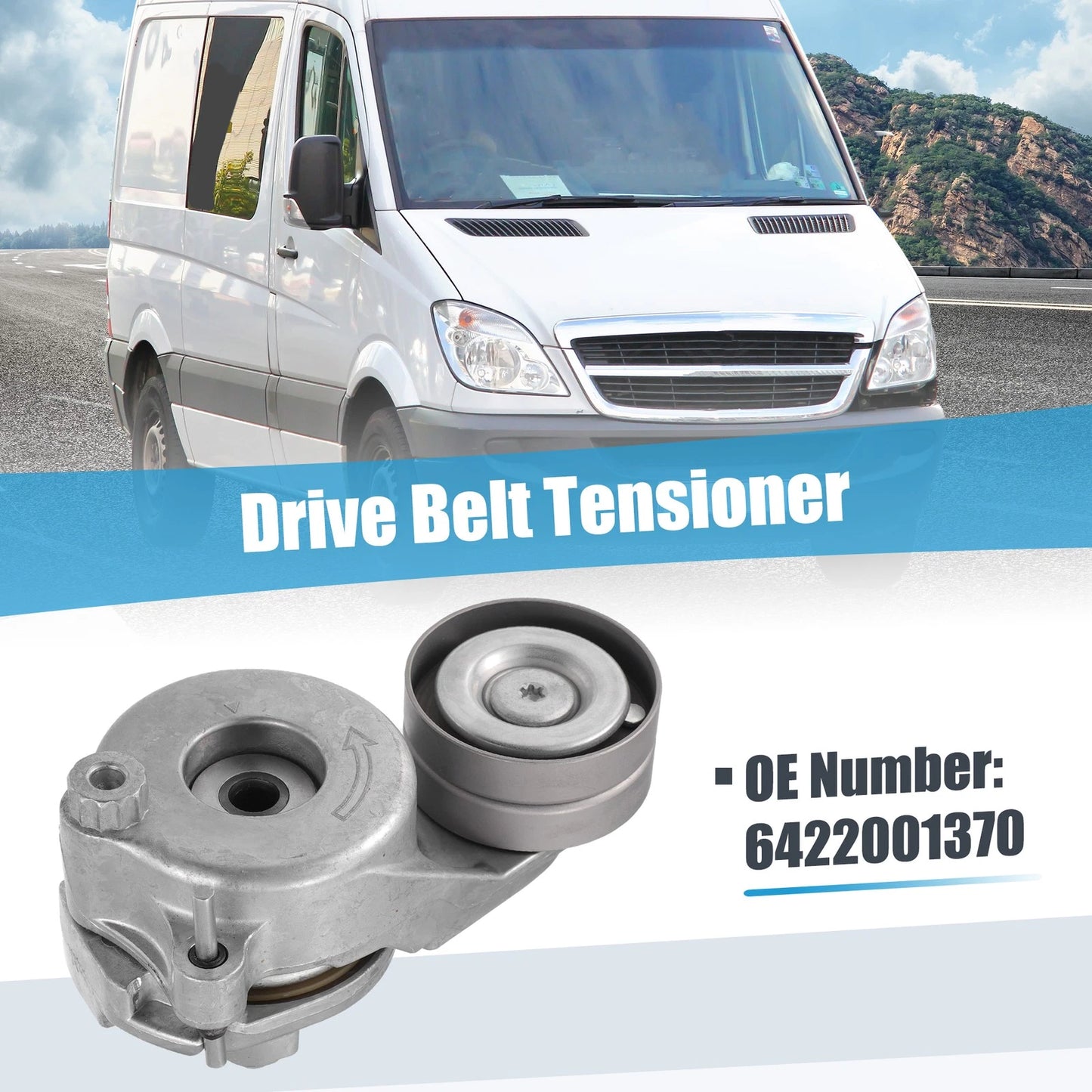 Belt Tensioner Pulley Assembly for Dodge Sprinter 2500 (2007-2009)