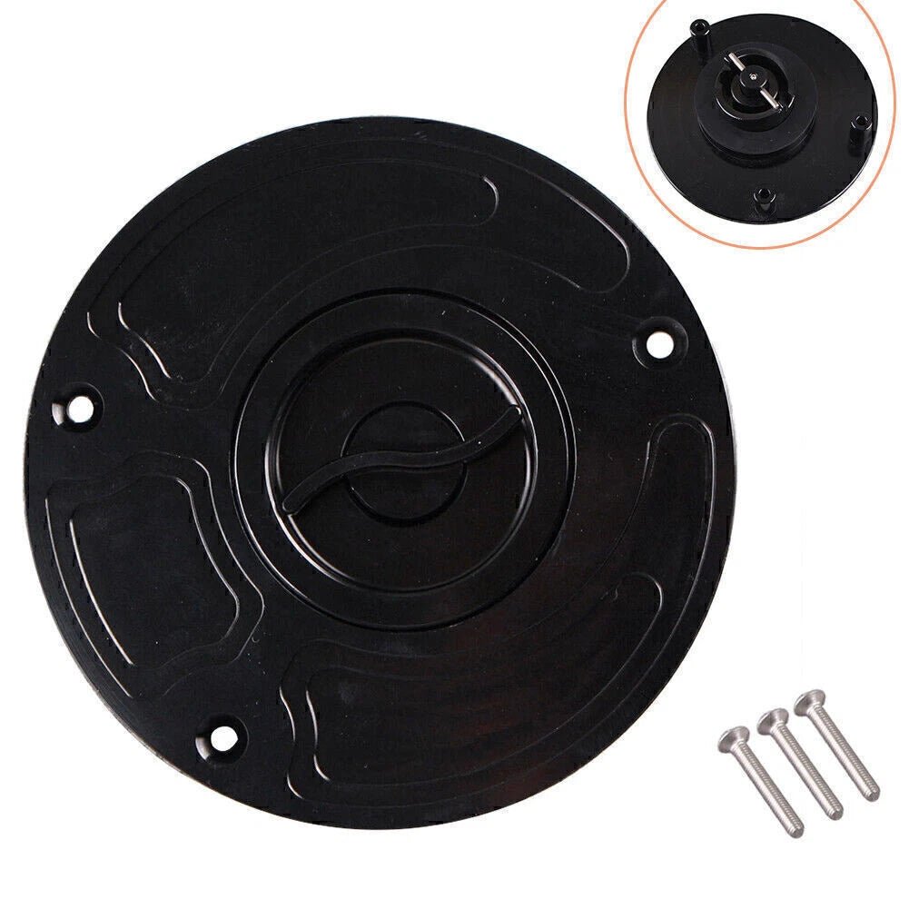Black Fuel Gas Tank Cap for Yamaha YZF R1 R6 (1999-2012)