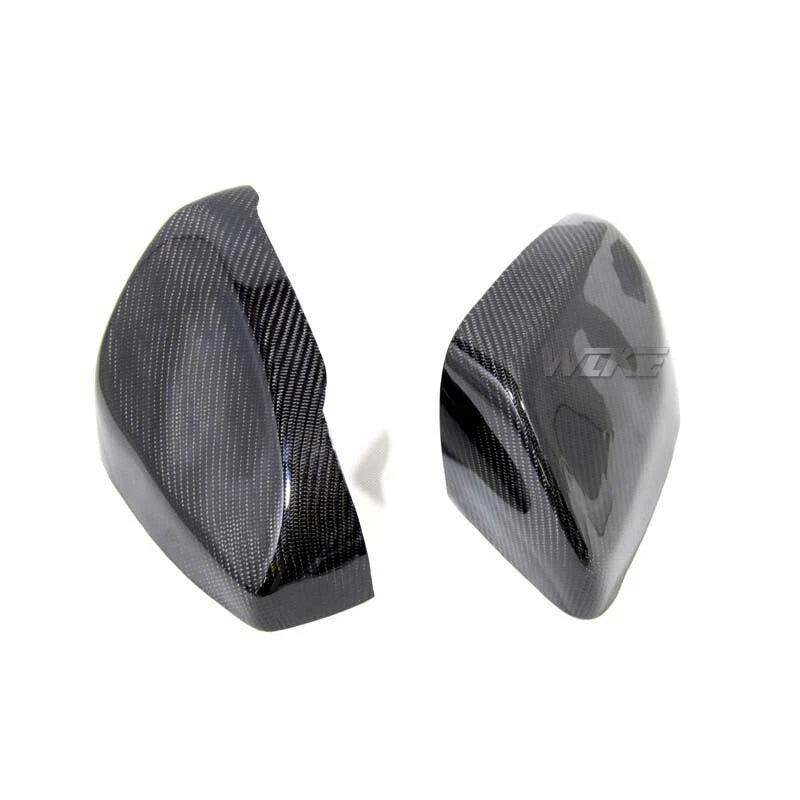 Real Carbon Fiber Mirror Cover Cap Trim For Cadillac CT5 CT6 CTS 2014-2018