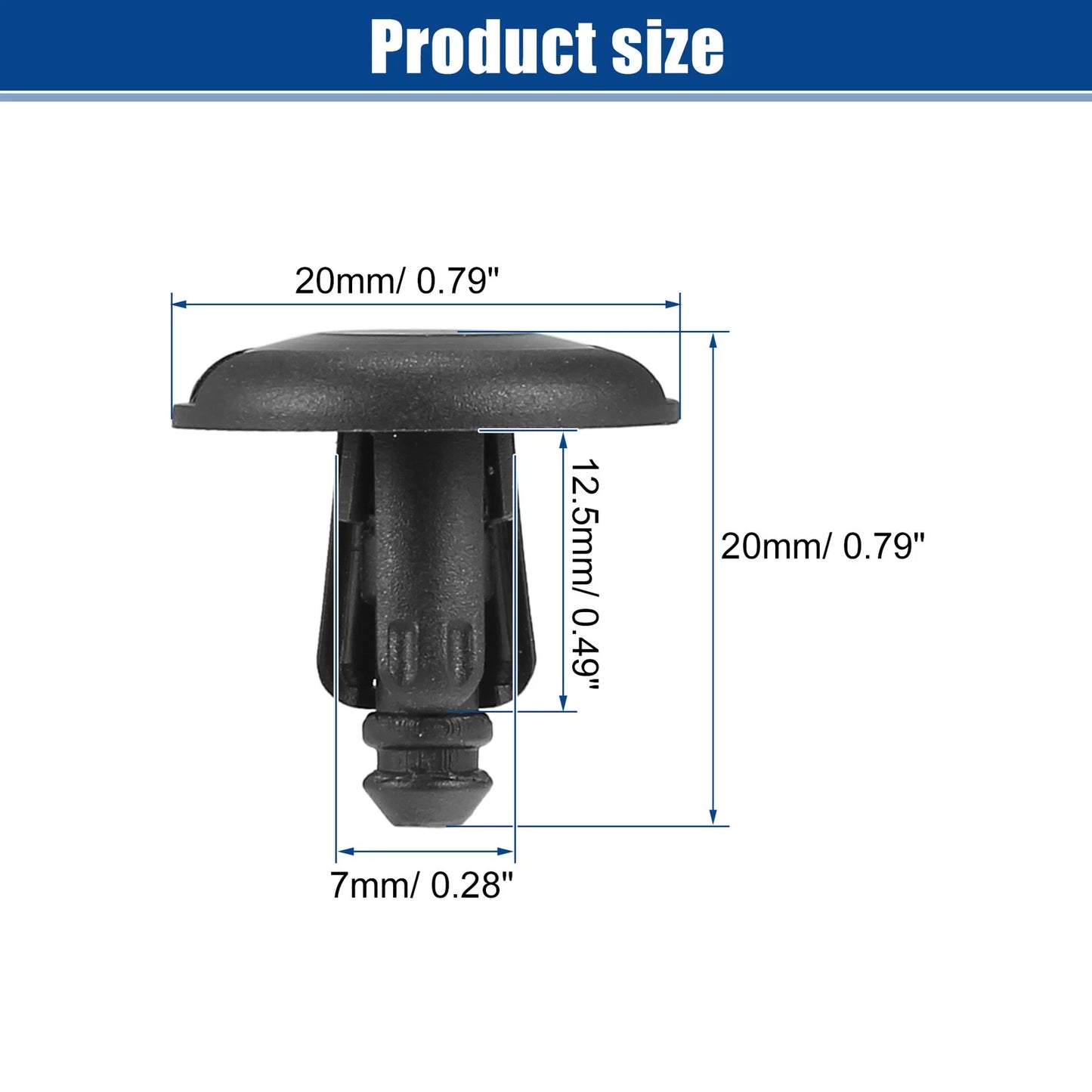 20 x Radiator Cover Retainer Clips for Toyota 4Runner