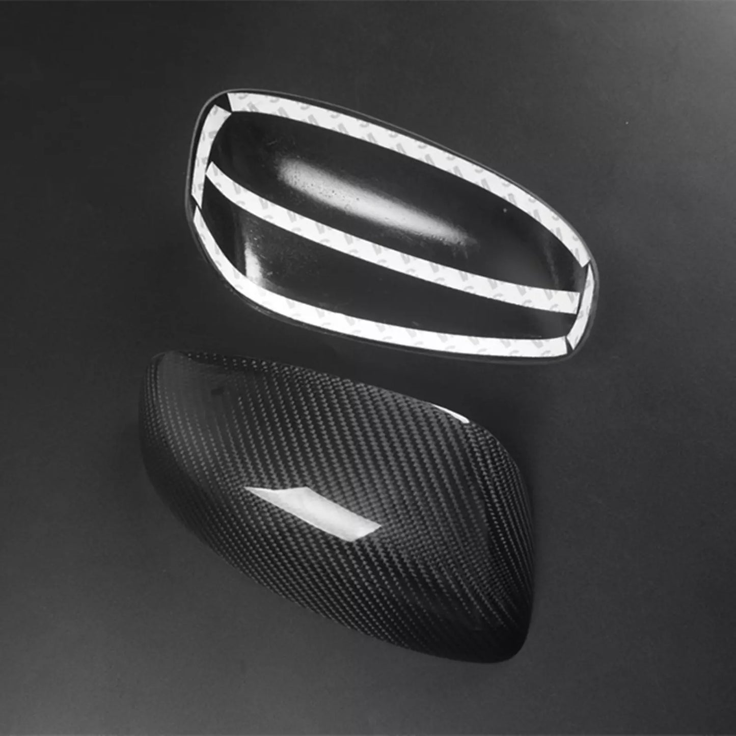 Carbon Fiber Side Mirror Covers for Mazda RX-8 (2004-2011)