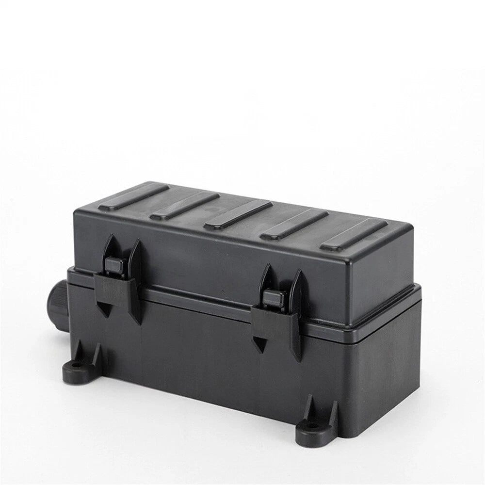 9-Way Fuse Relay Box with 5-Pin 40A Relays & Fuses for Car, Truck, Boat