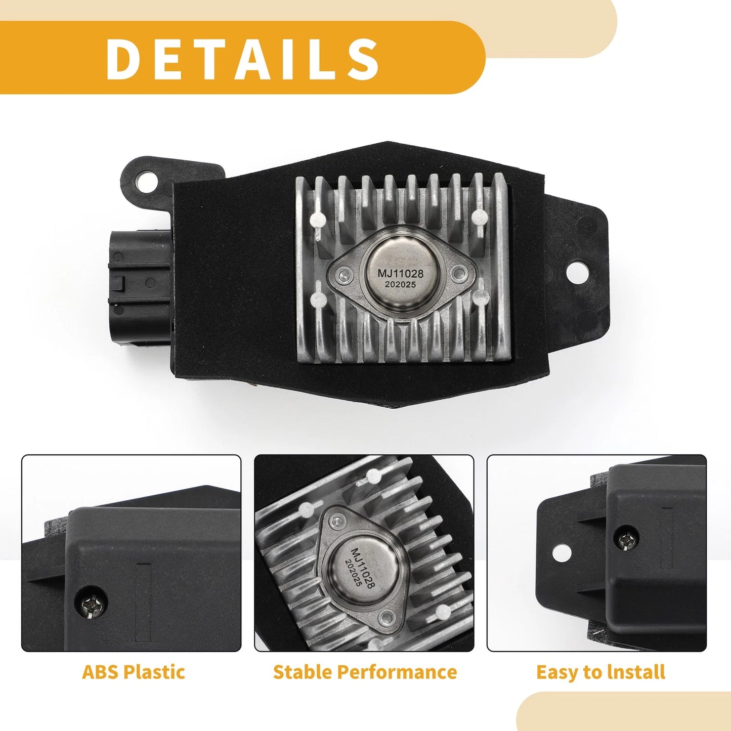 HVAC Blower Motor Resistor for Ford F-250 F-350 F-450 F-550 (2005-2006)