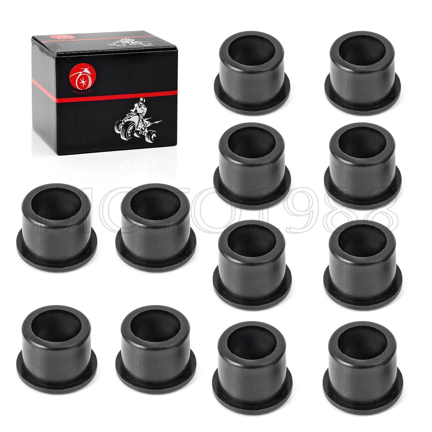12PCS A Arm Bushing Kit for Yamaha Banshee 350 (1987–2006)