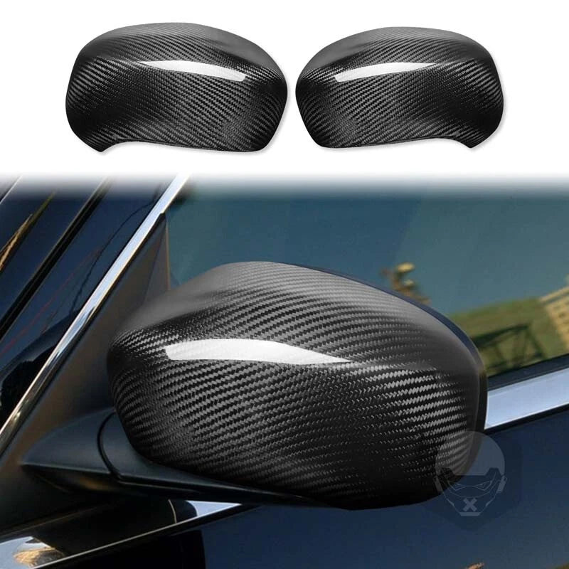 REAL Carbon Fiber Rearview Mirror Cap Cover Trim Fit for Chrysler 300C 2003-2011