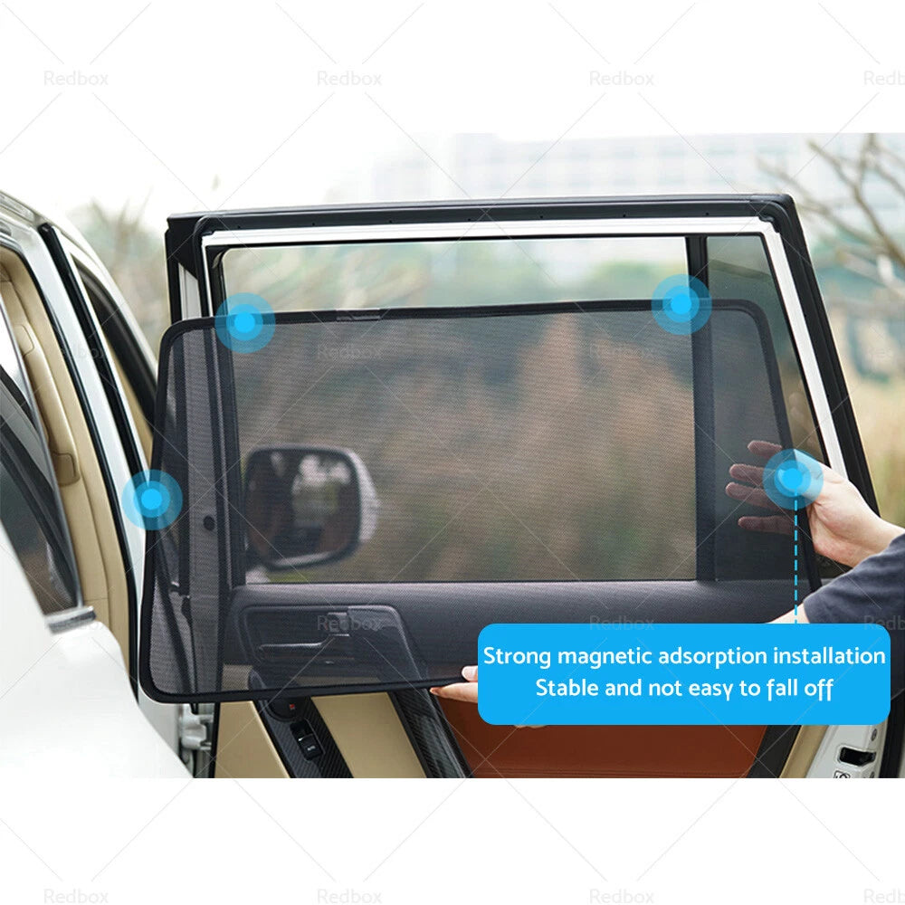 6x Foldable Window Mesh Sun Shade for Ford Everest (2015-2022)