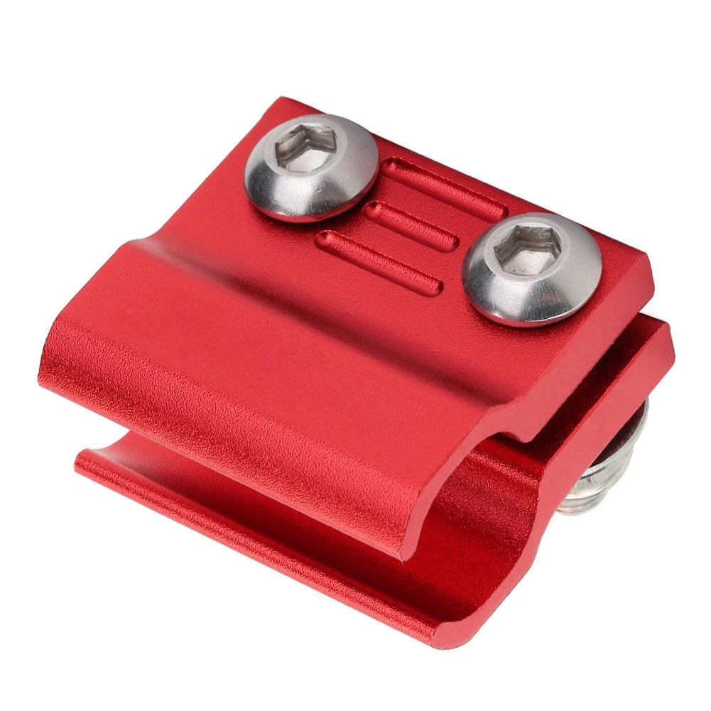 Red Motorcycle Front Brake Line Hose Clamp for HONDA XR250R (1996-2004)