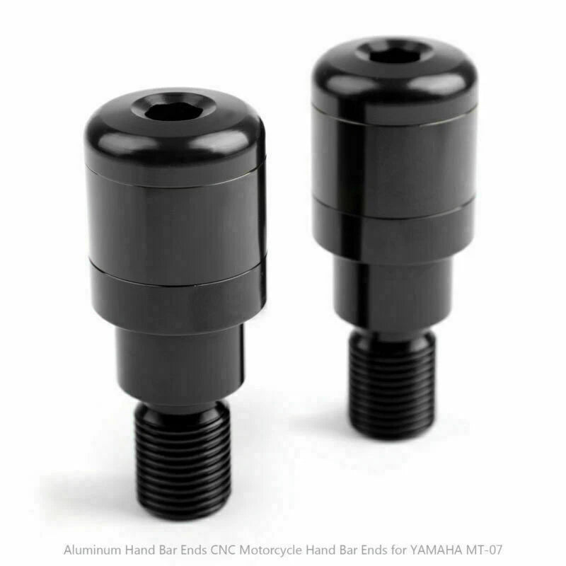 7/8" Aluminum Bar End Weights for Yamaha FZ07 MT07 MT09 (2014-2015)