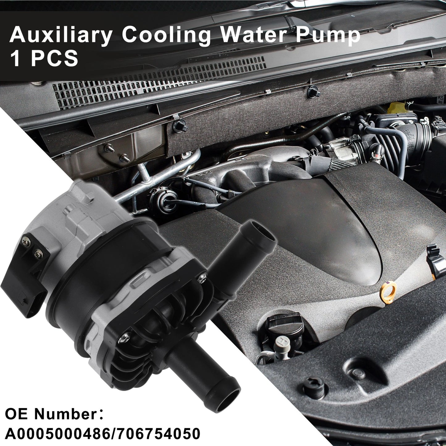 Auxiliary Cooling Water Pump for Mercedes-Benz W218 (2012-2018) 1 x Unit