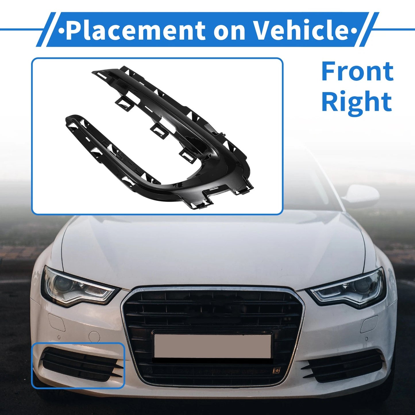 1 Pc Front Right Fog Light Grill for Buick Lacrosse (2019–2019)