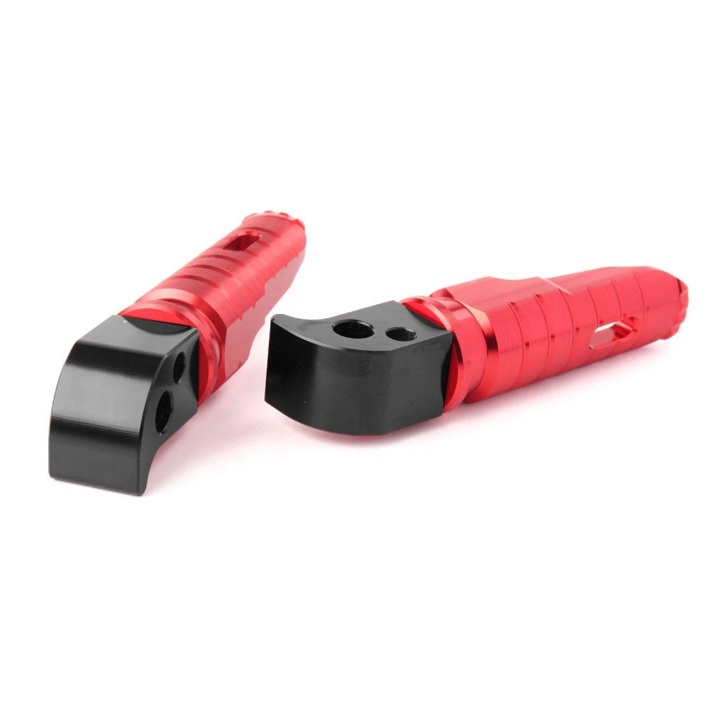 Red Rear Footpeg Footrest for BMW S1000RR, S1000R (2010-2018) 2 x Items