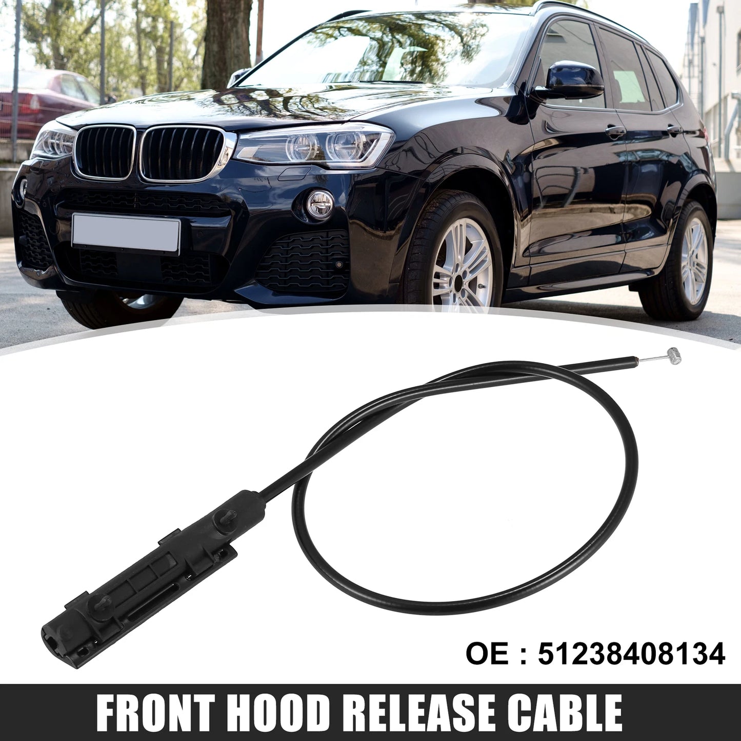 Hood Release Cable for BMW X5 E53 (1998-2006)