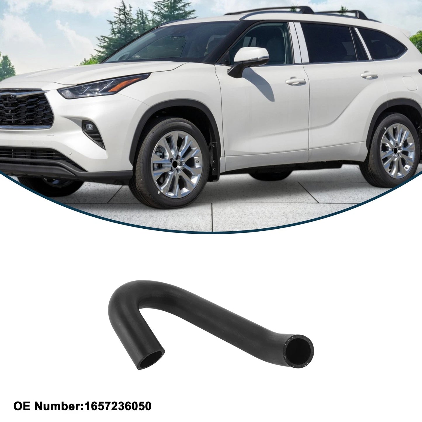 Lower Radiator Hose for Toyota Highlander (2009–2011)