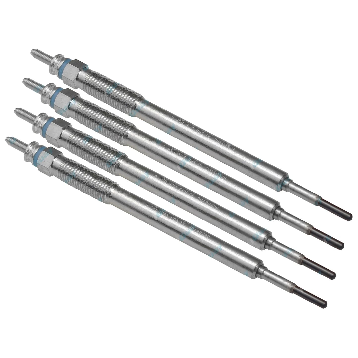 Set of 4 Bosch Glow Plugs for Hilux GUN122 GUN125 2.4L 2GD-FTV Diesel 2015~19