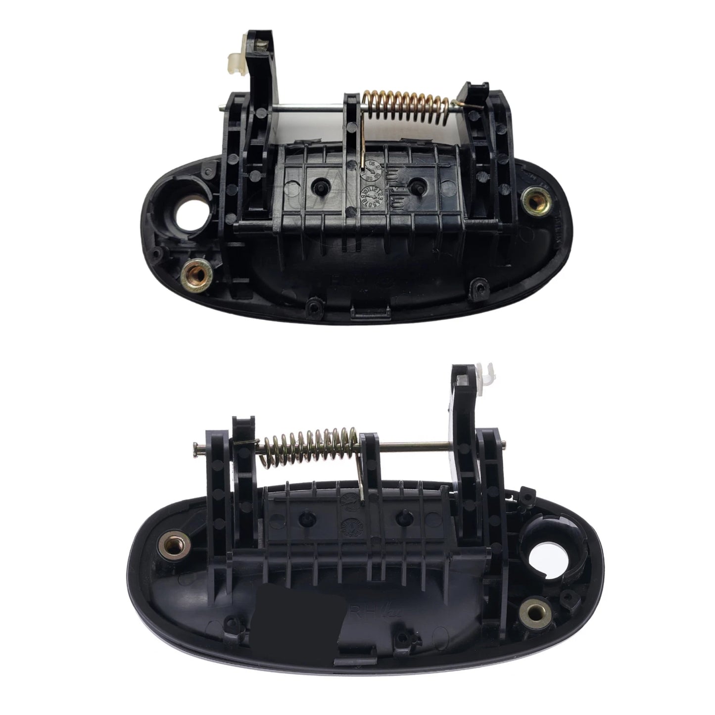 Outer Door Handle Black 2pc Set for Holden Barina TK (2005–2011)