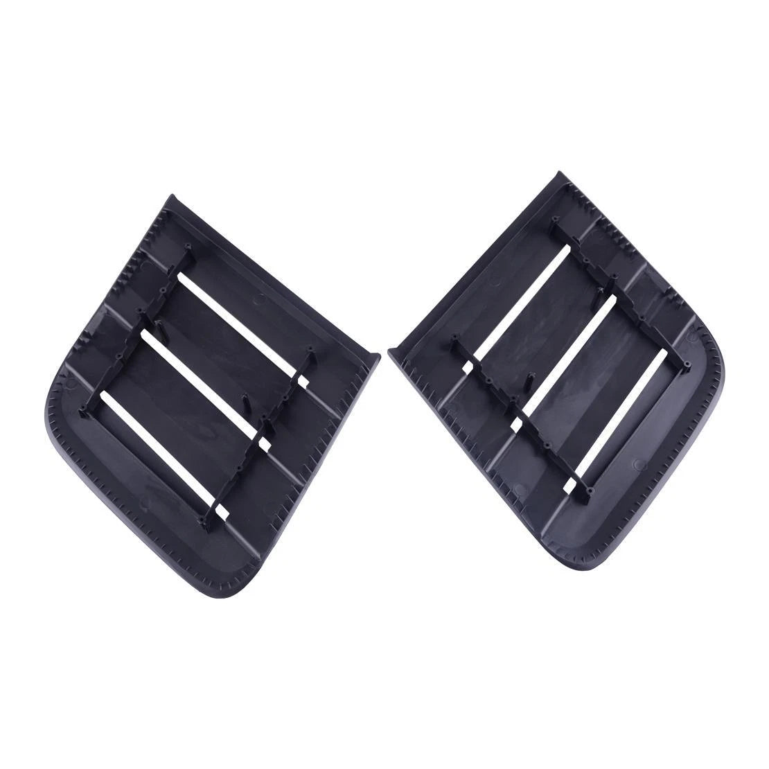 Black Hood Vent Heat Extractors Covers for Ford Mustang (2018-2019)
