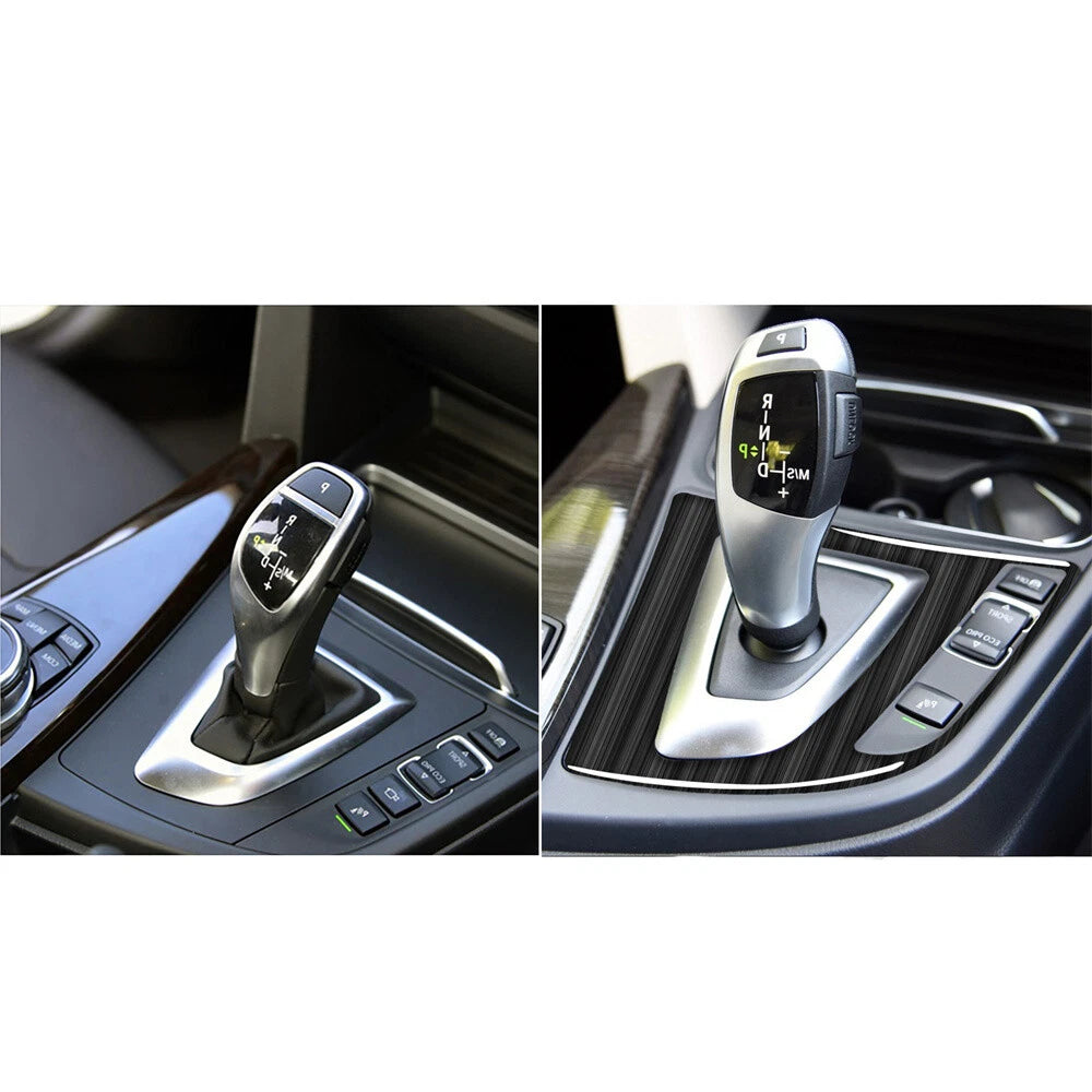 Gear Shift Panel Trim Sticker for BMW 3 Series F30 GT F34 (2014-2017)