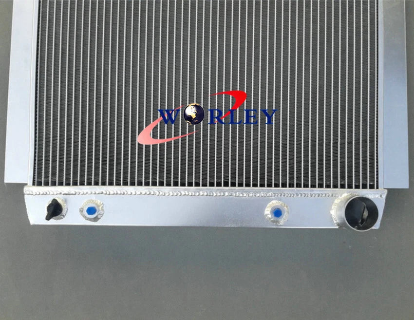 Aluminum Radiator + Fan for 47-54 Chevy Truck Pickup C/K 3100-3900