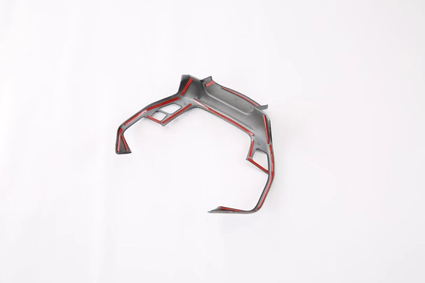 LHD Carbon Fiber Steering Wheel Cover Trim for 2023-2024 Toyota Prius 1 x