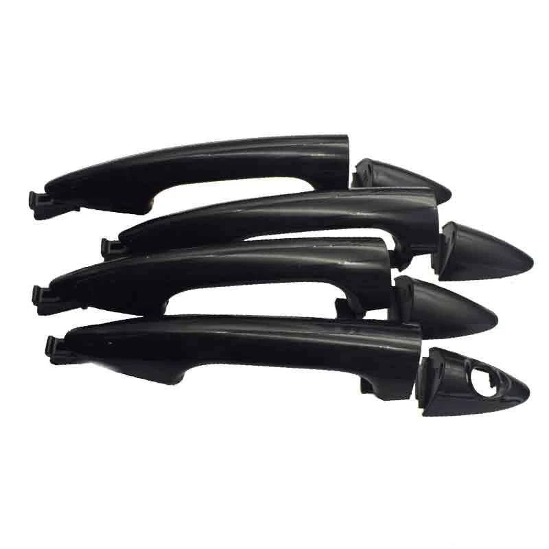 Black Exterior Door Handle Set for Hyundai Accent (2012-2017)