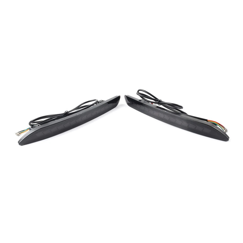 Smoked Black Rear Bumper DRL Turn Signal Brake Lamp for Honda Accord (2023-2024)