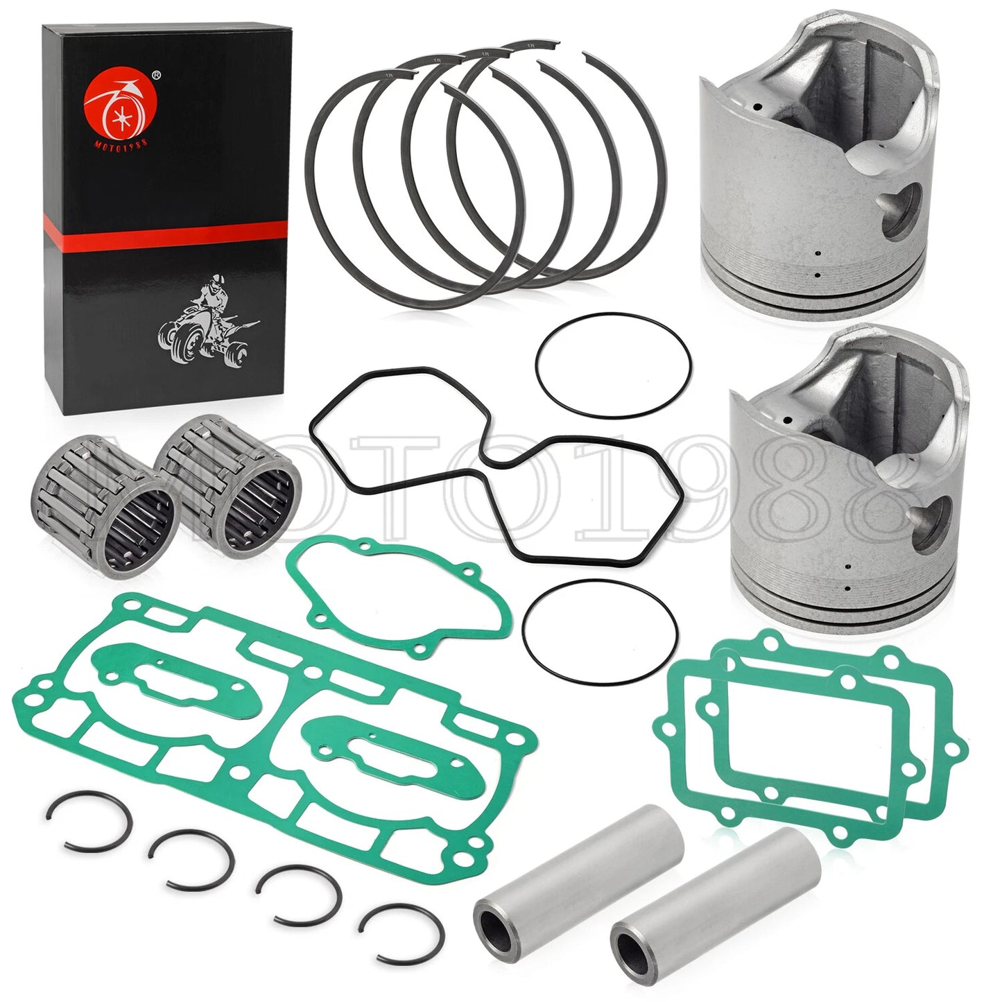 82mm STD Dual Pistons Ring Gasket for Ski-Doo 800R FREERIDE/MXZ/X/RENEGADE 08-16
