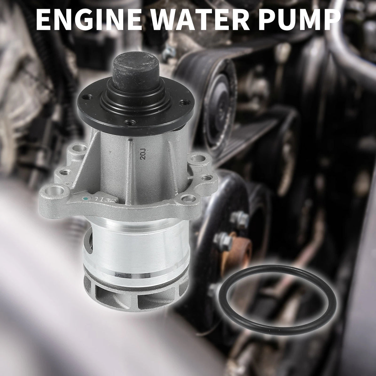 Water Pump for BMW 318I, 318IS (1991-1999) with Rubber Ring Kit