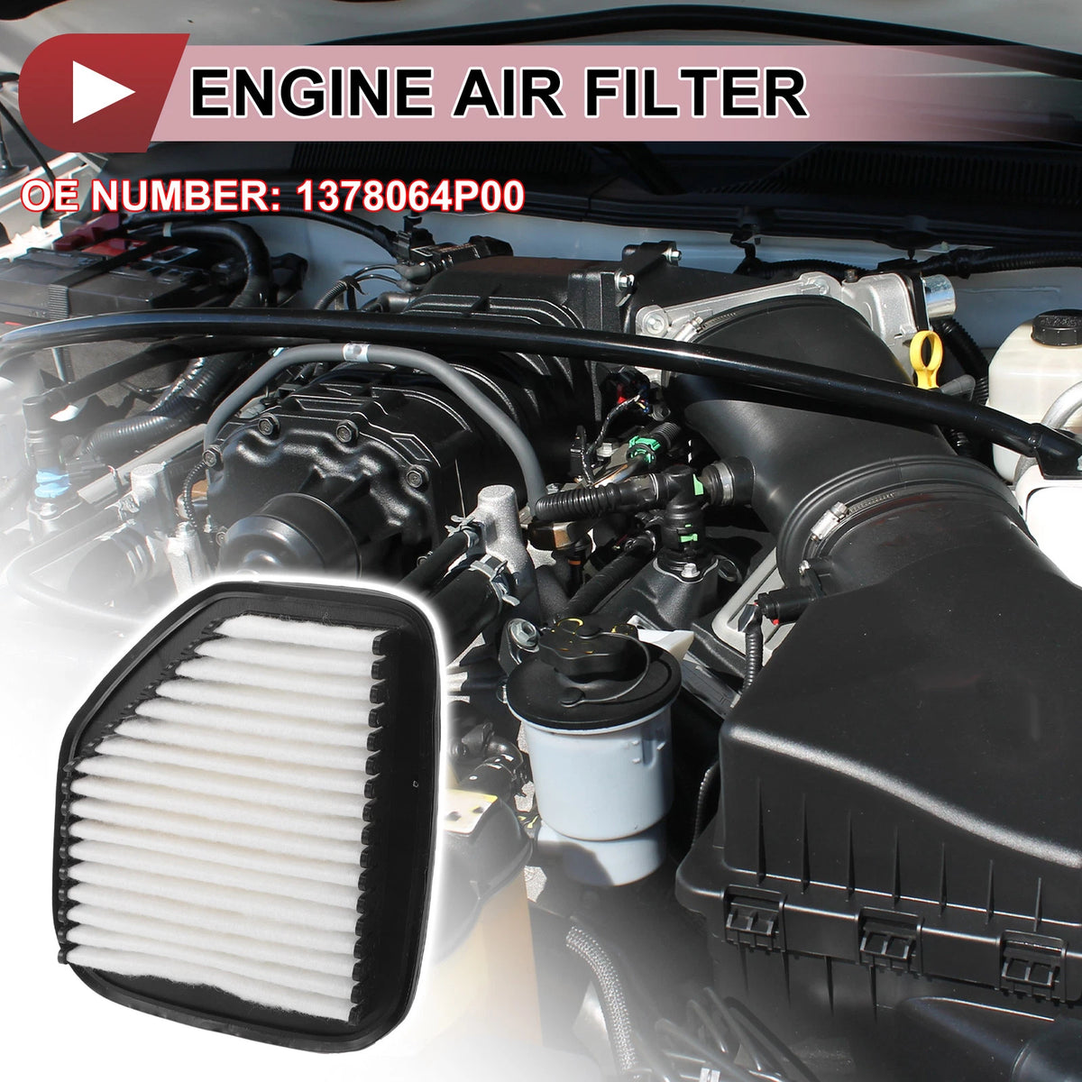 Engine Air Filter for Nissan Clipper Rio NV100 (2012-2023) 1 Pc Long Life