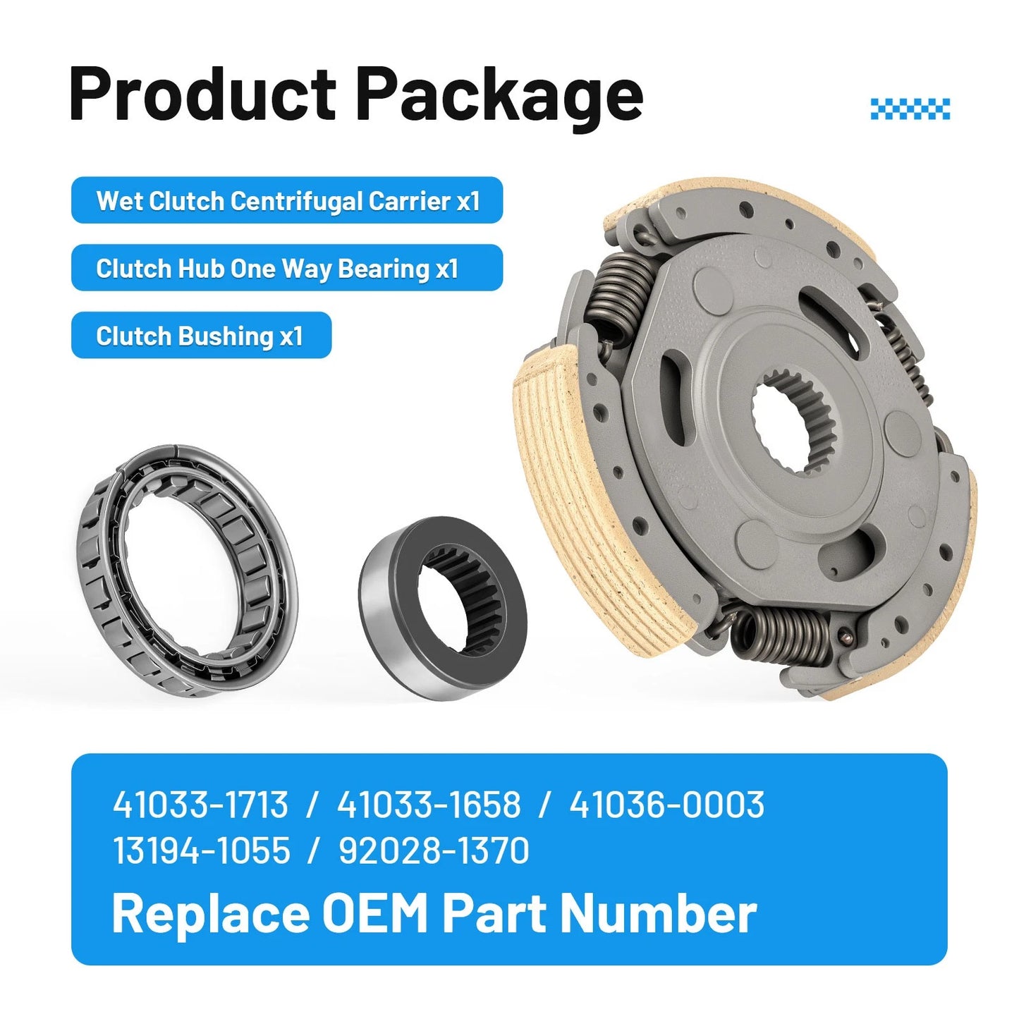 Centrifugal Carrier & Bearing for Kawasaki Bayou KLF220 & KLF250 (1988–2011)