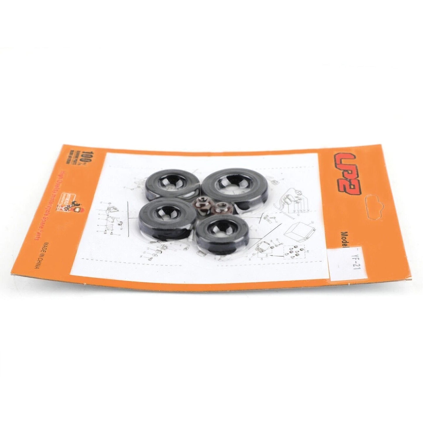 6pc Shaft Seal Set for Honda CB CL SL XL 100 125 TL (1970-1980)
