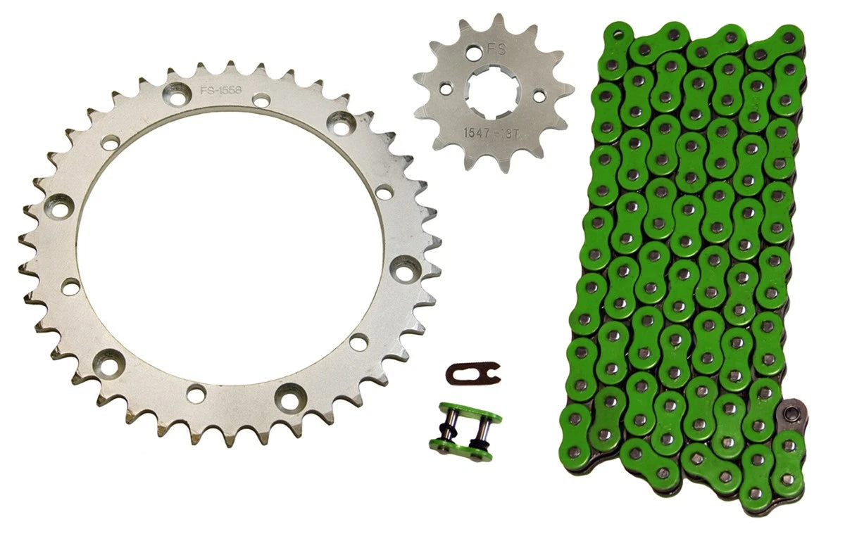 O-Ring Drive Chain 520x98 & 13/40 Sprockets for Yamaha Warrior (1989–2004)