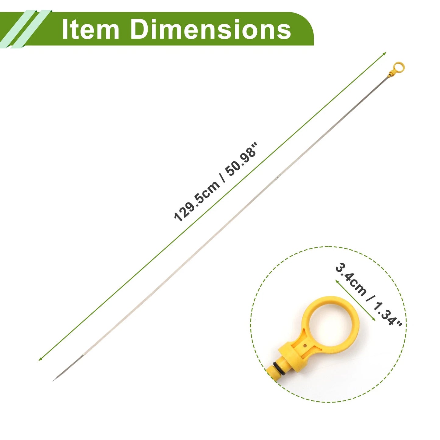 V8 305 5.0L Engine Oil Dipstick for GMC Savana 2500 (1999 - 2002)