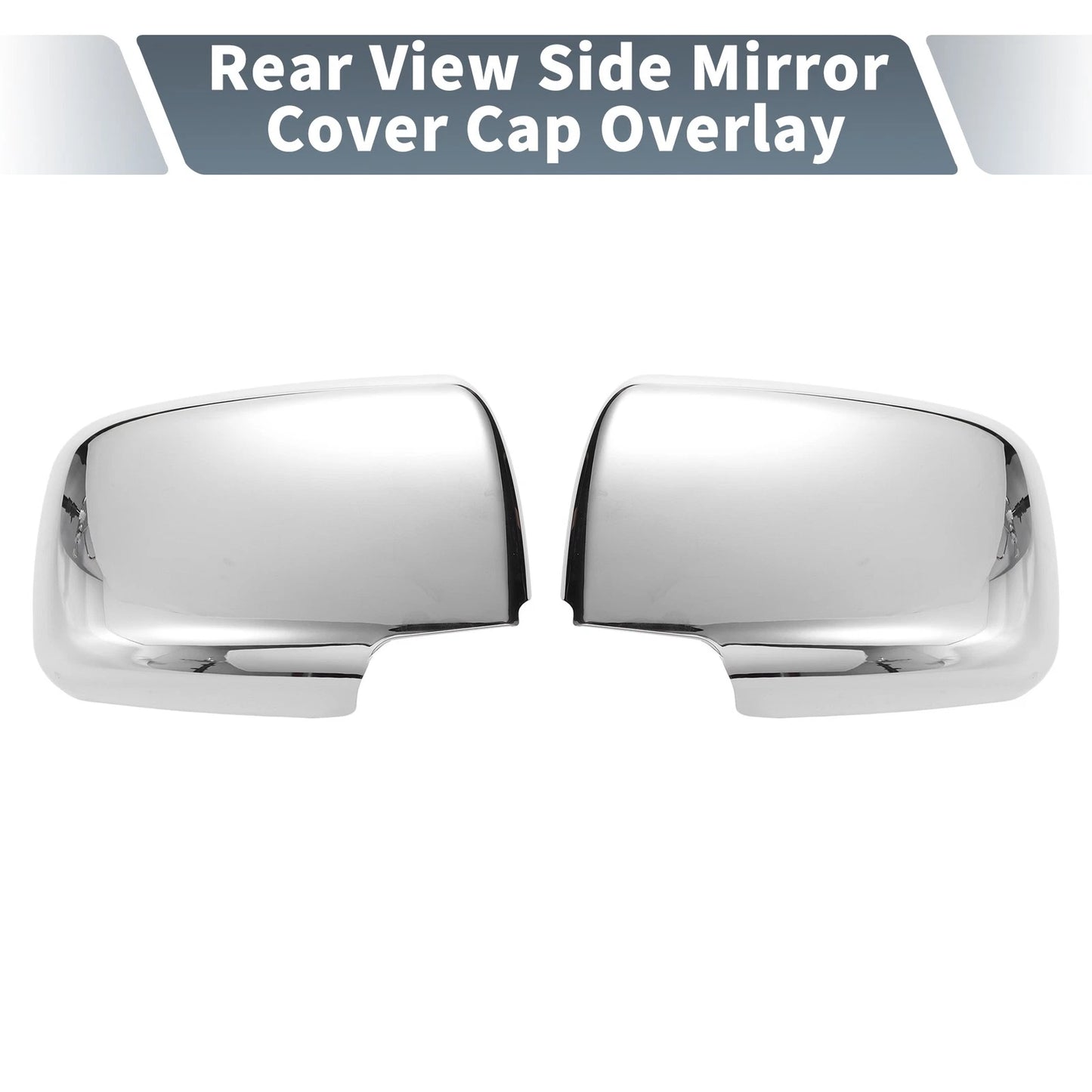 Chrome Plated Rearview Mirror Cover for Nissan X-Trail Rogue (2008-2013)