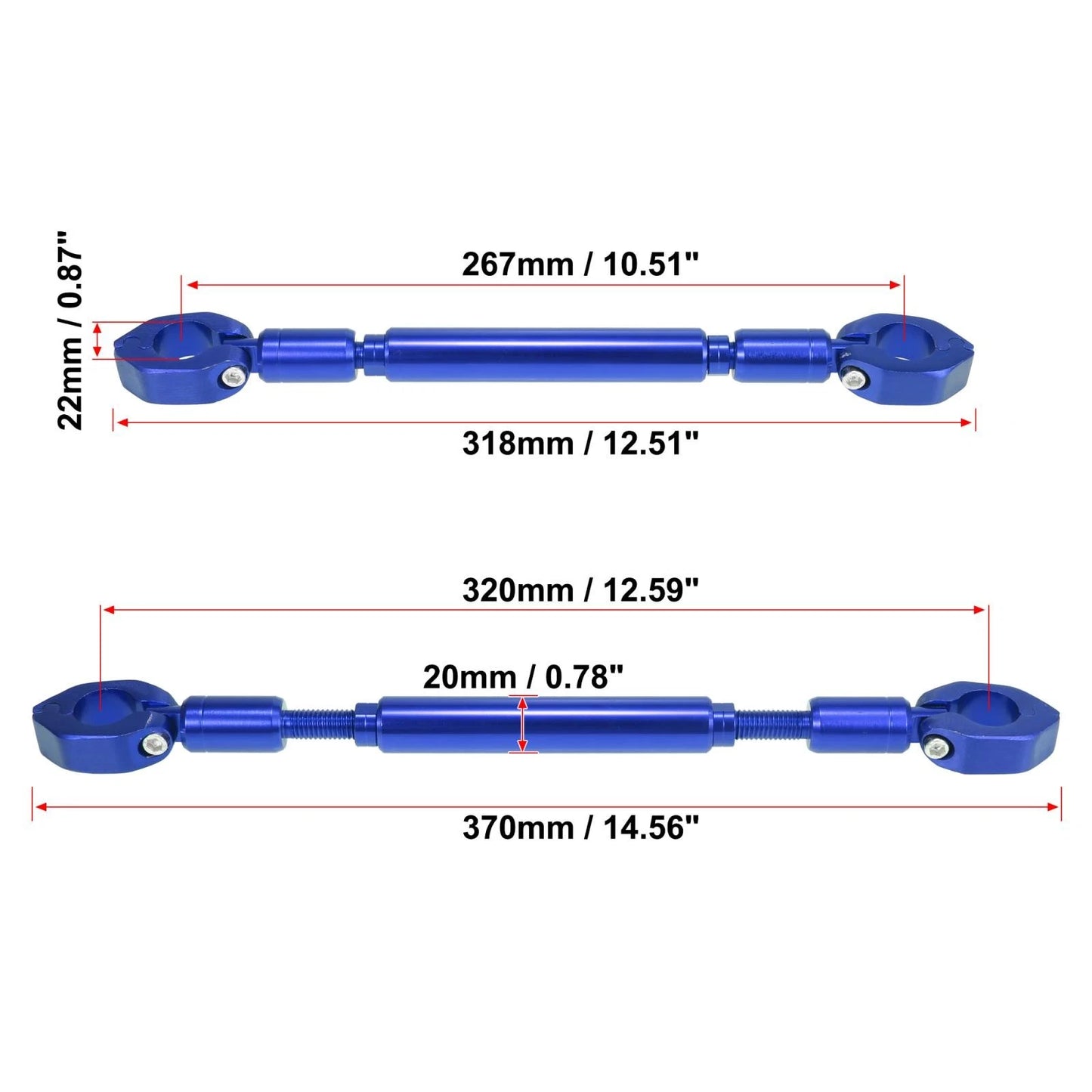 Set Balance Bar Crossbar for Motorcycle