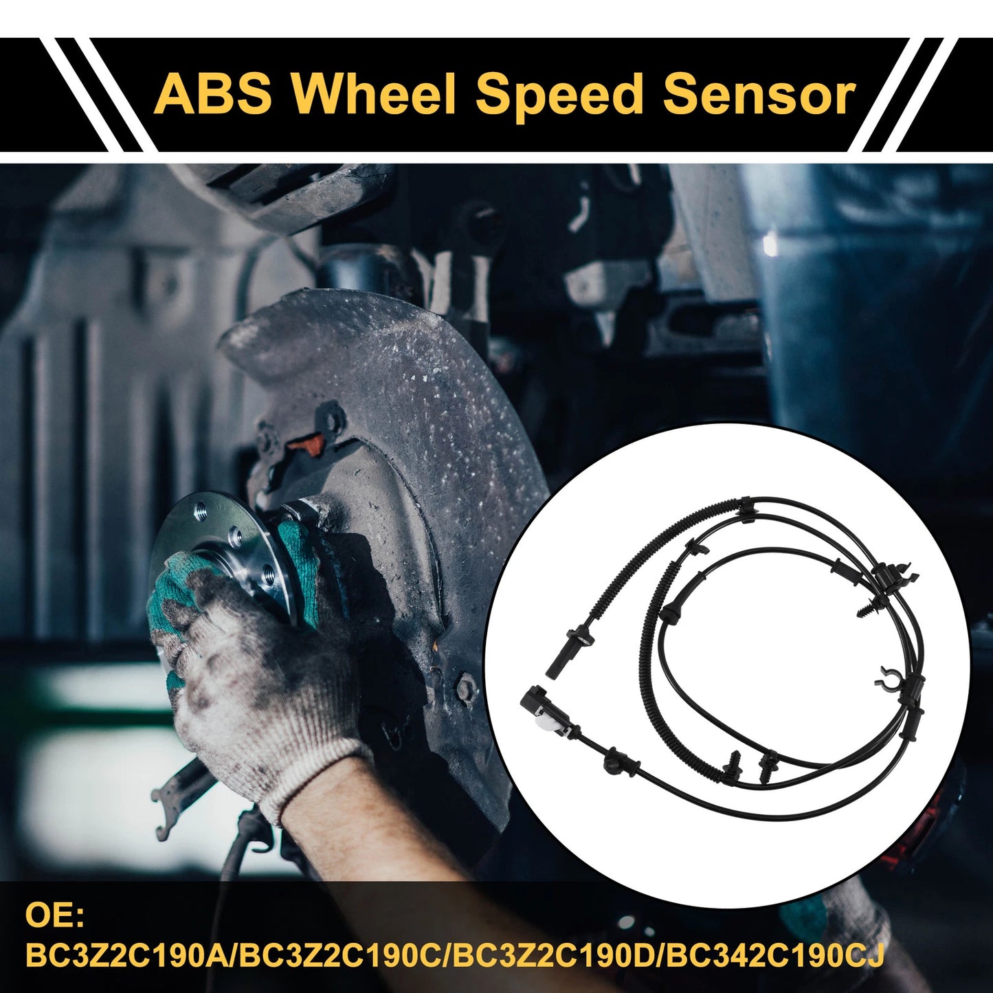 ABS Wheel Speed Sensor for Ford F-250 F-350 Super Duty (2011-2016)