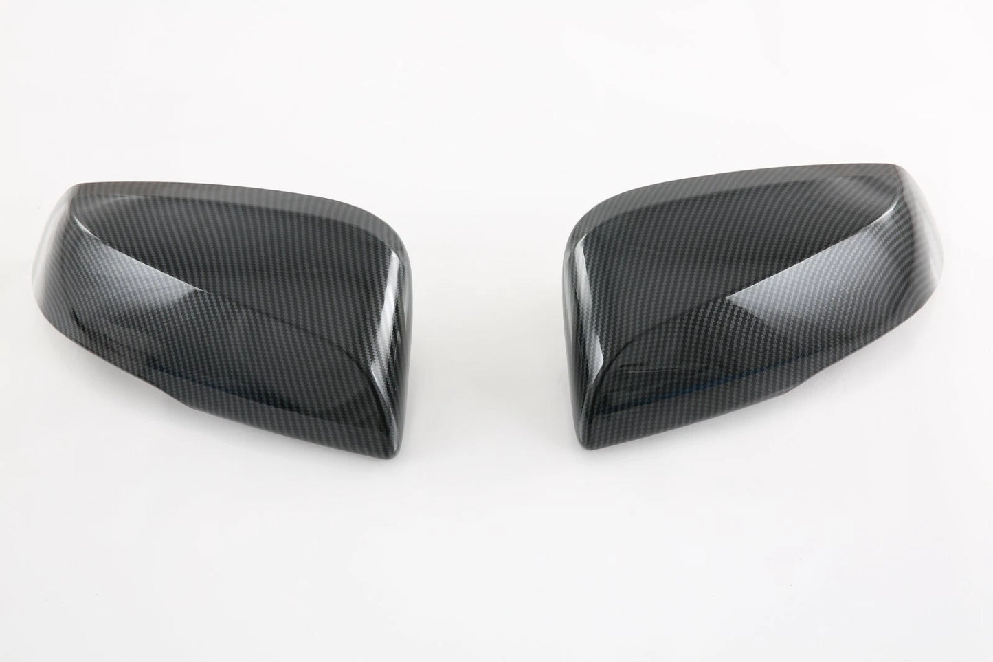 Carbon Fiber ABS Rearview Side Mirror Cover Trim for Toyota Highlander (2020-2023)