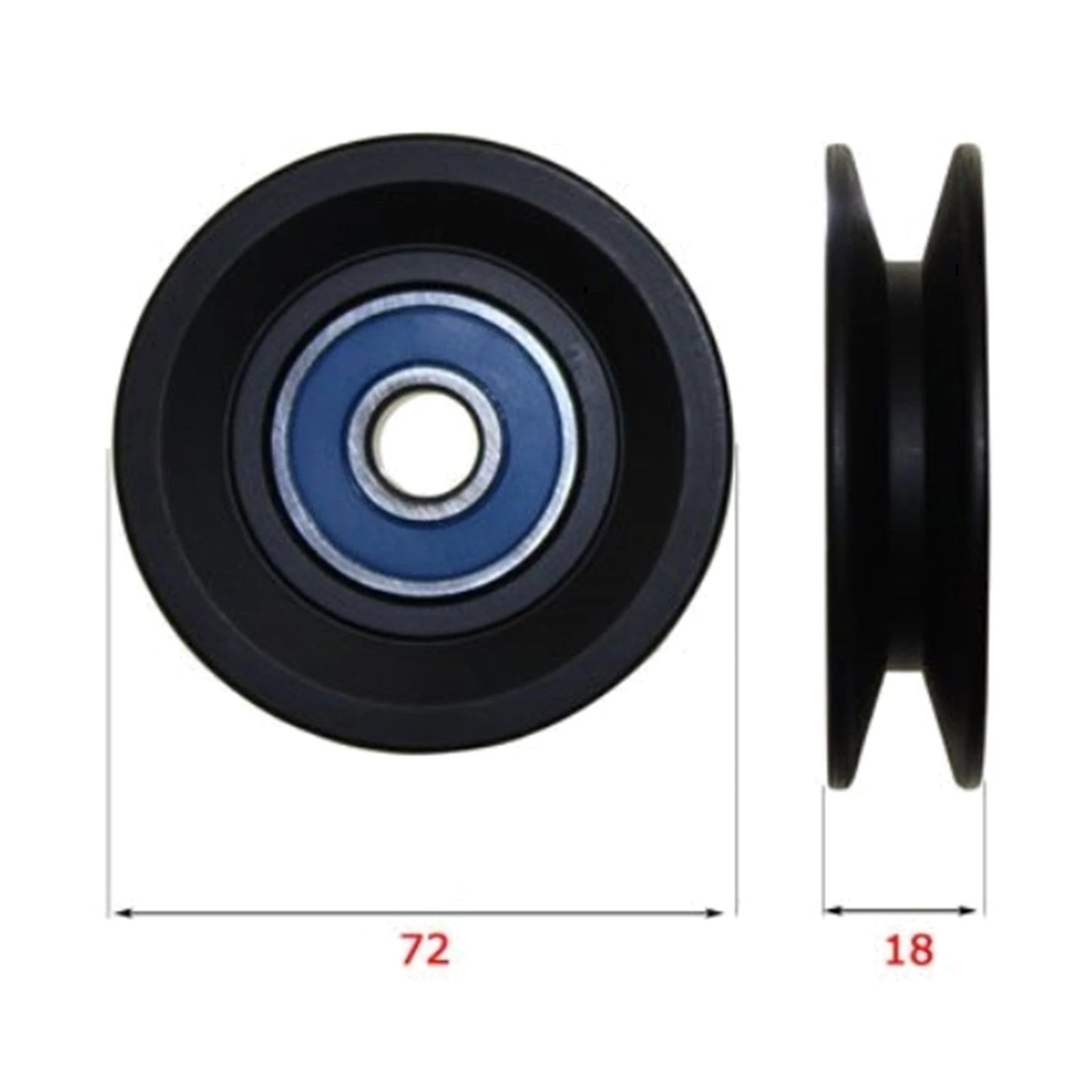 A/C Drive Belt Pulley for Landcruiser FZJ75 FZJ78 FZJ79 FZJ80 FZJ105