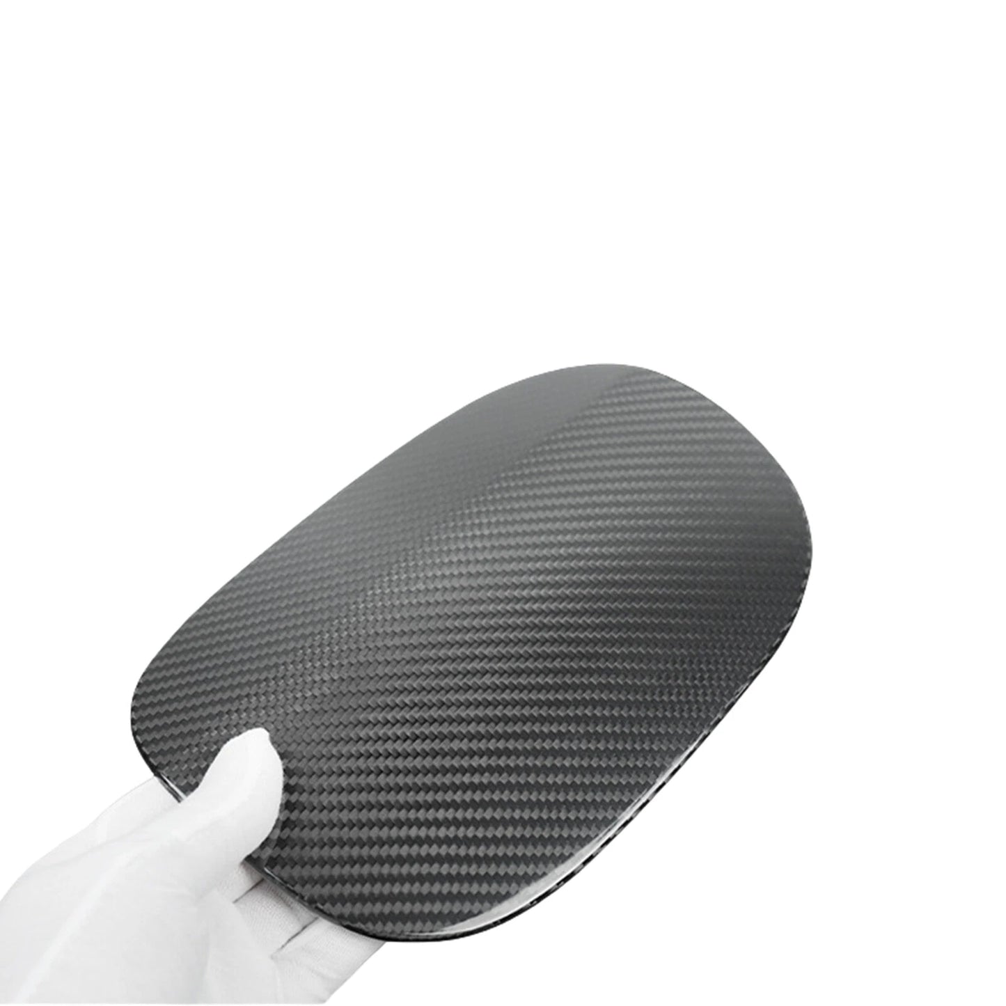 Dry Carbon Fiber Fuel Tank Cover for Kia Stinger (2018-2023)