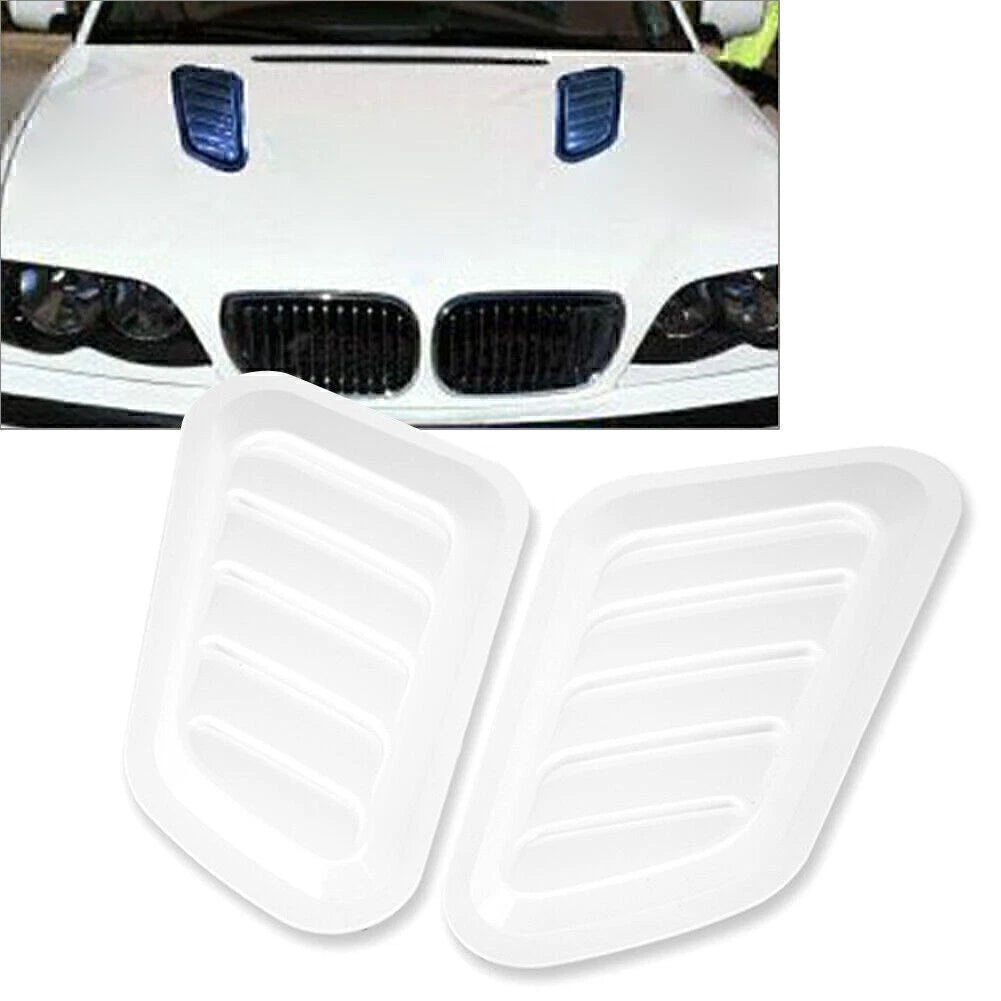 Decorative Air Flow Intake Hood Scoop Vent Bonnet Cover for Universal Car