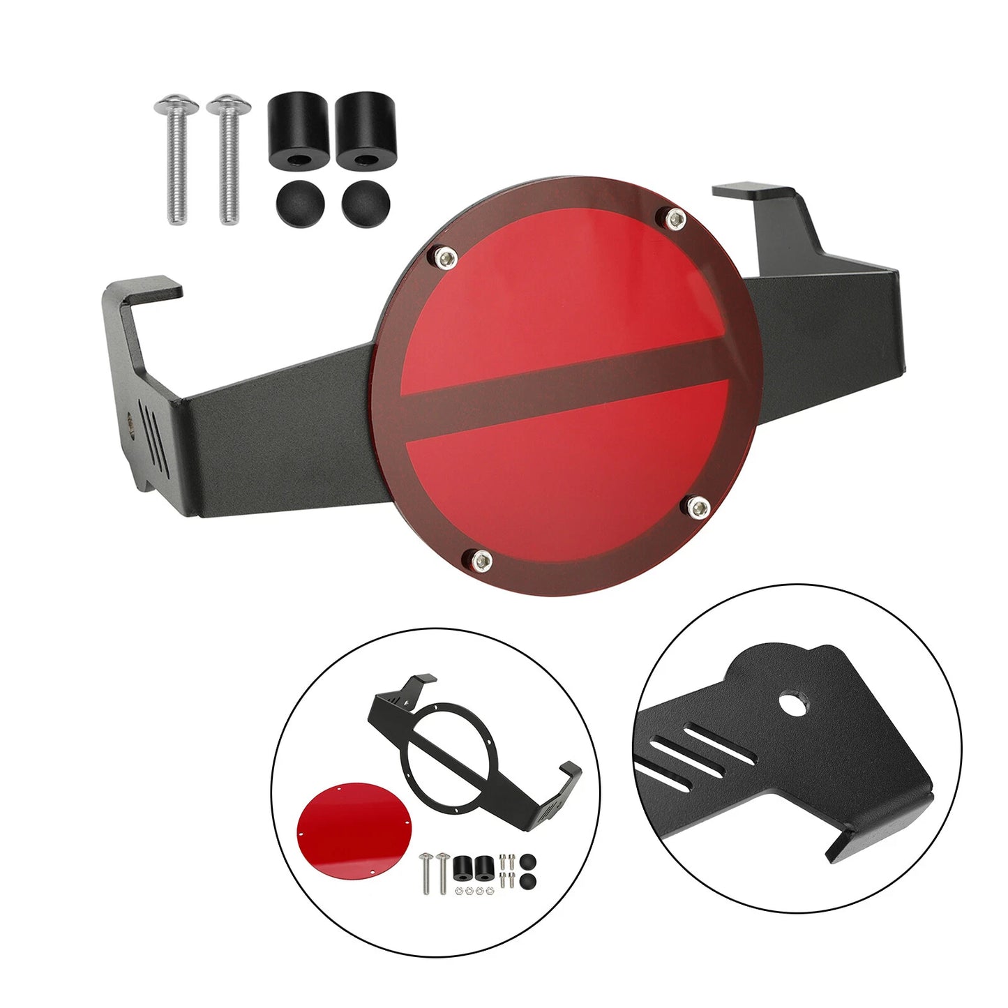 Headlight Guard Light Protector Red for Honda Cross Cub CC110 (2023)