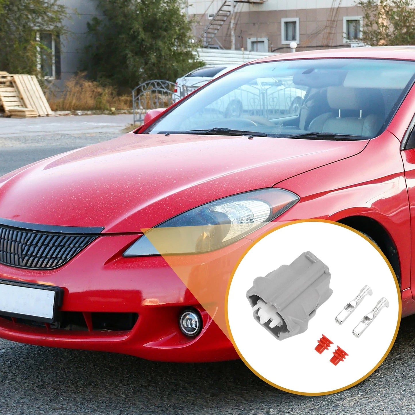 Wiper Water Spray Motor Connector Plug for Nissan