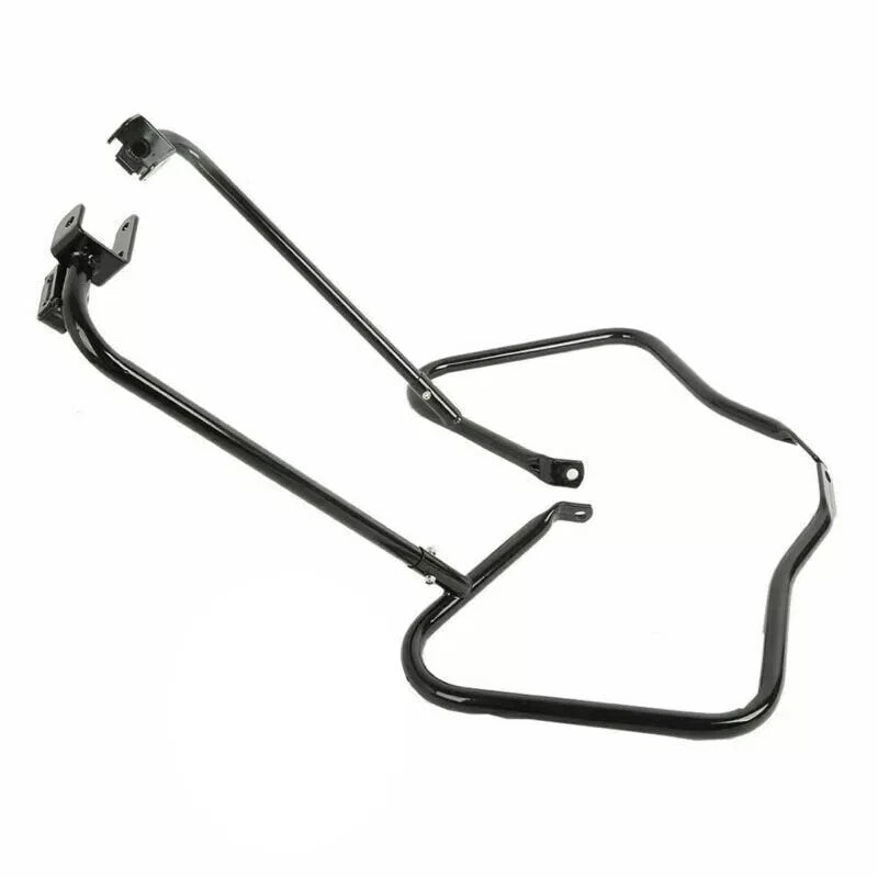 Black Saddlebag Luggage Bracket Guard for Harley Road Glide (2014-2023)